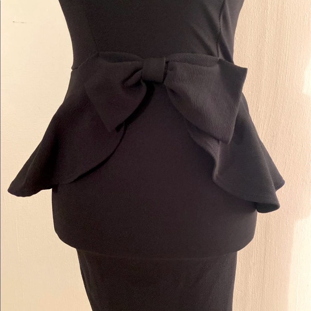Rue21 Black Peplum Dress